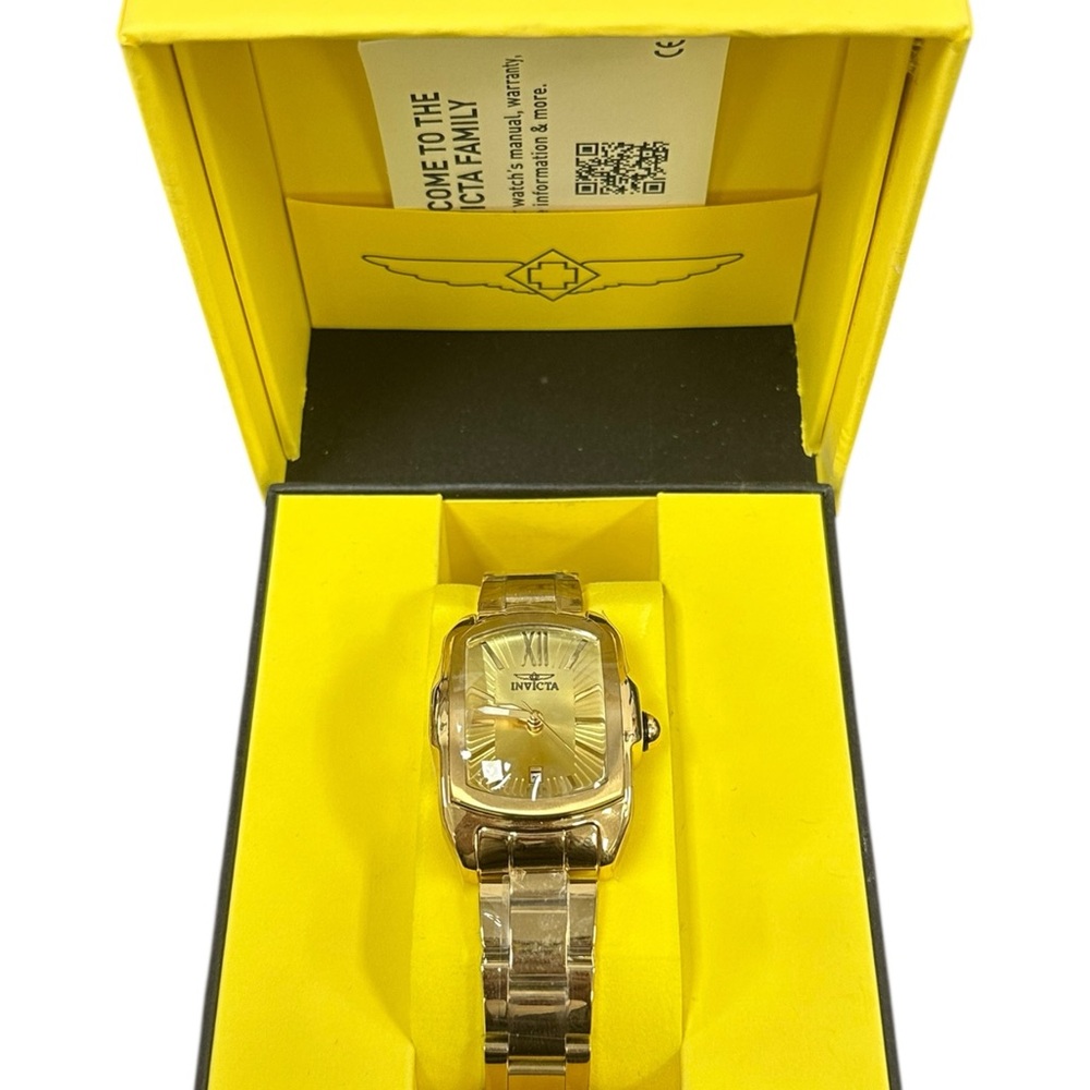 Invicta Gold Watch